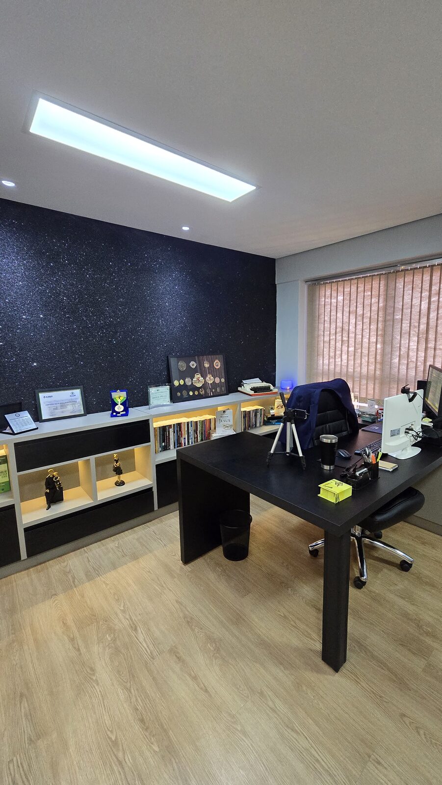 Sala de trabalho do escritório